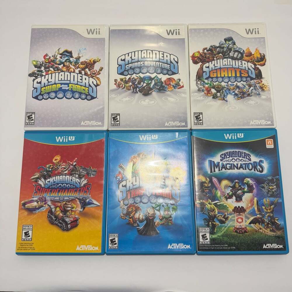 Activision Skylanders Spyro's Adventure Wii Game Case and Disc